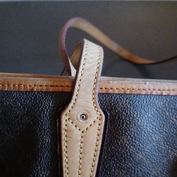 Rioni brown leather handbag purse - Picture 13 of 13